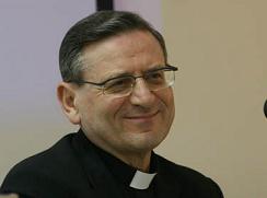 Il Cardinale Angelo Amato, Prefetto della Congregazione per le cause dei Santi