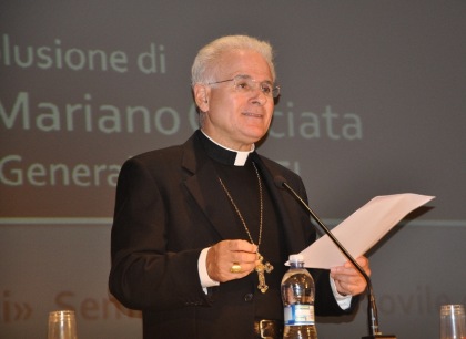 S.E.Mons. Mariano Crociata, Segretario Generale della CEI, a Fermo il 19 Ottobre 2012