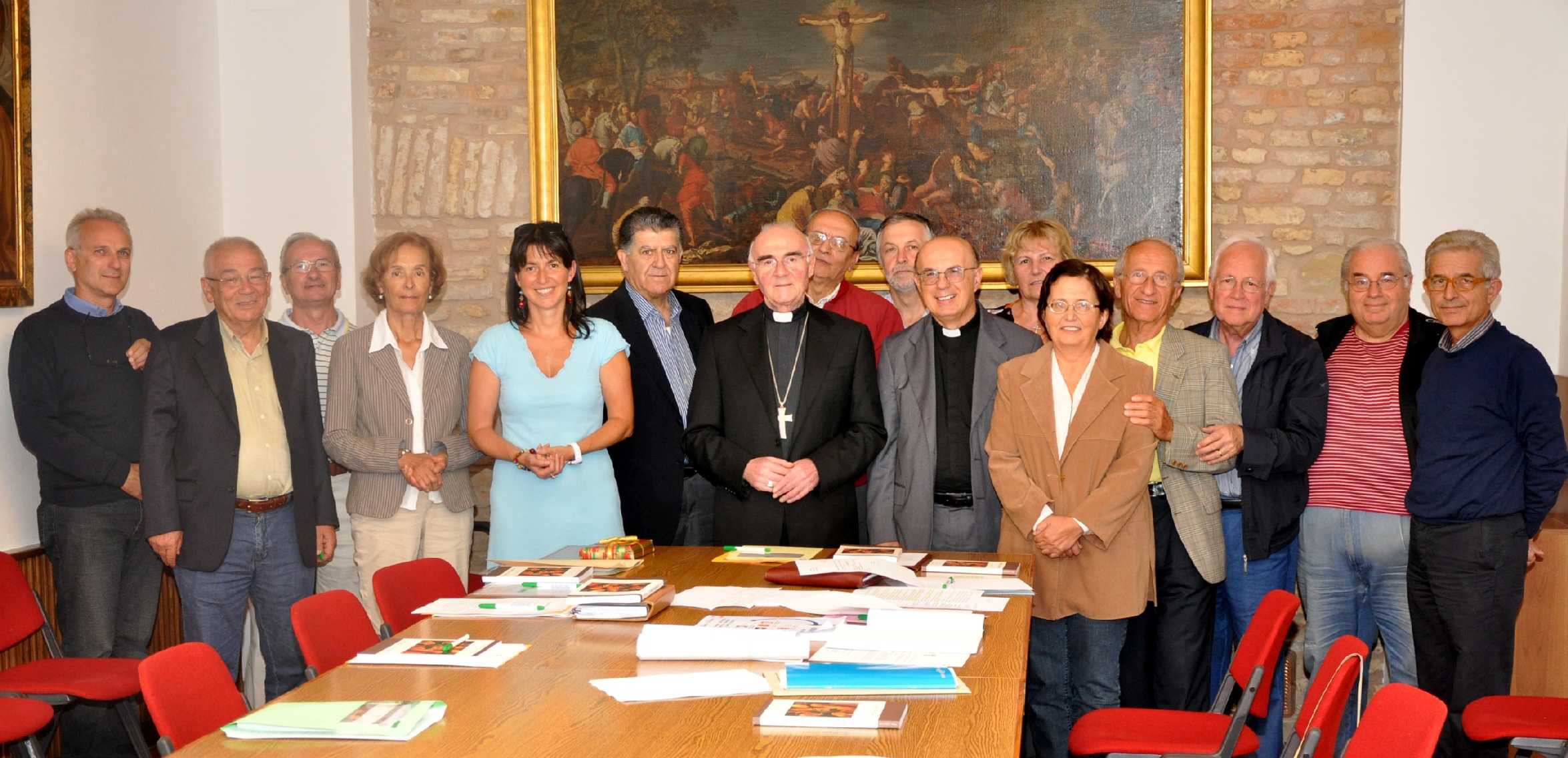 I membri della Fondazione "Caritas in Veritate"