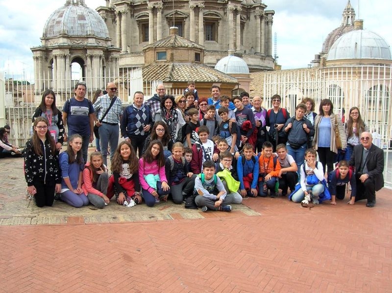 Gli studenti di Amandola e Montefortino a Roma con la Caritas