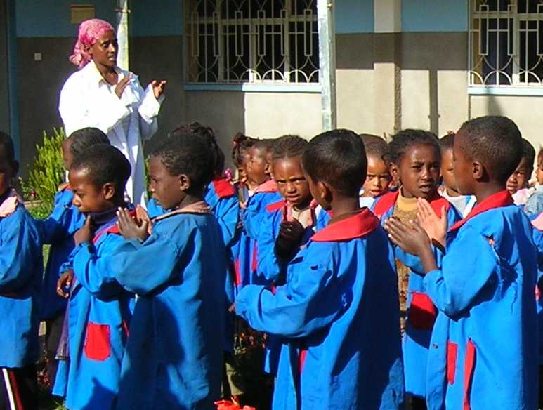 Missione di Kofale, in Etiopia, dove opera p.Angelo Antolini