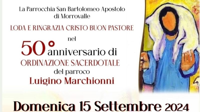 50° anniversario di ordinazione sacerdotale di don Luigino Marchionni