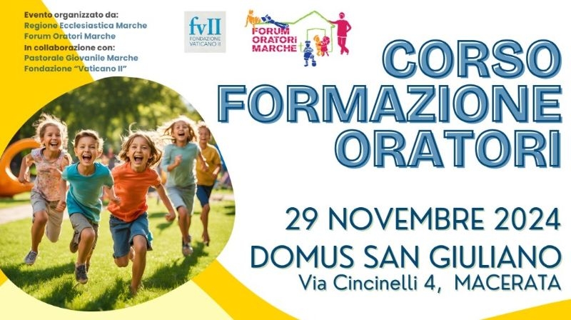 Due importanti eventi per la Formazione Oratori